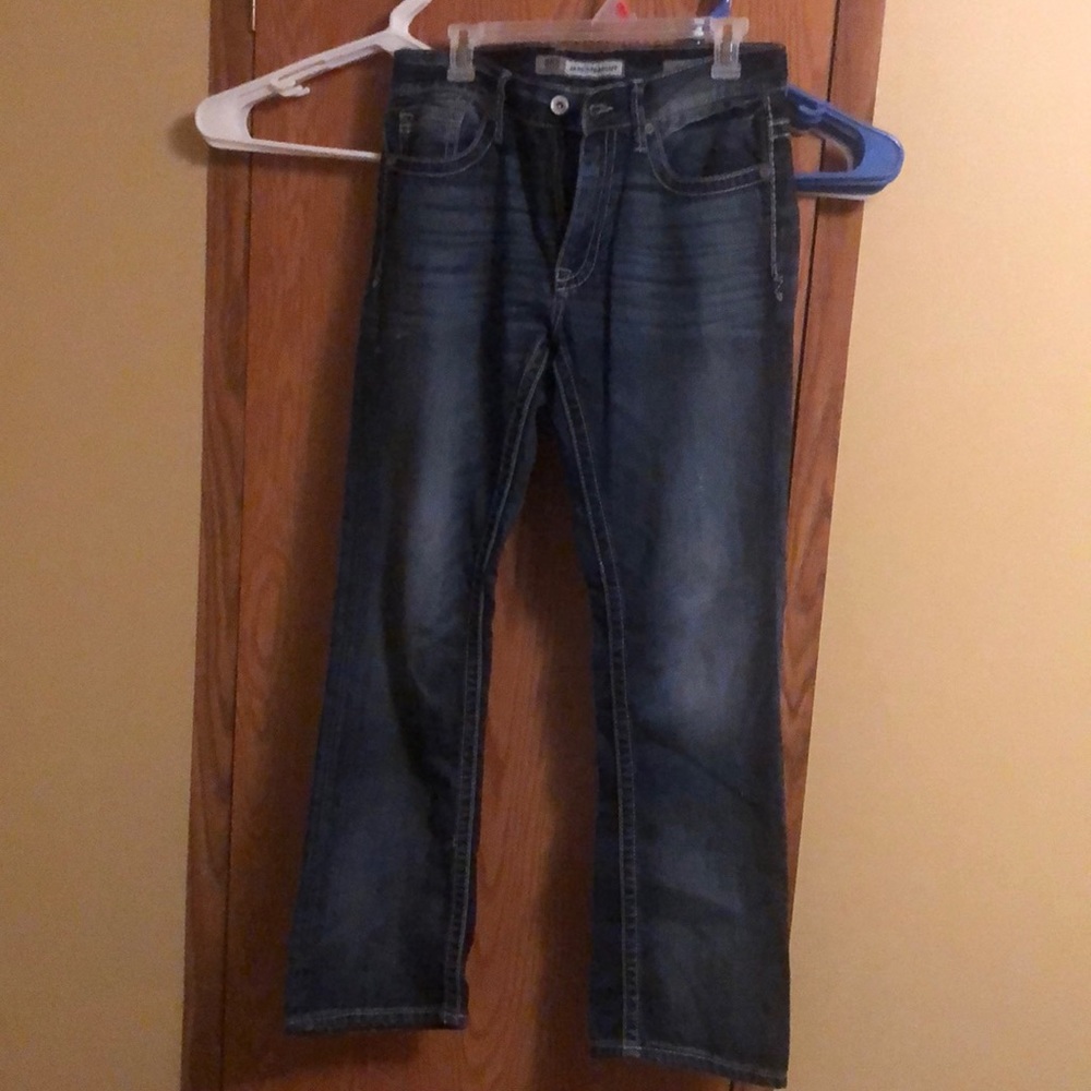 Men’s buckle jeans